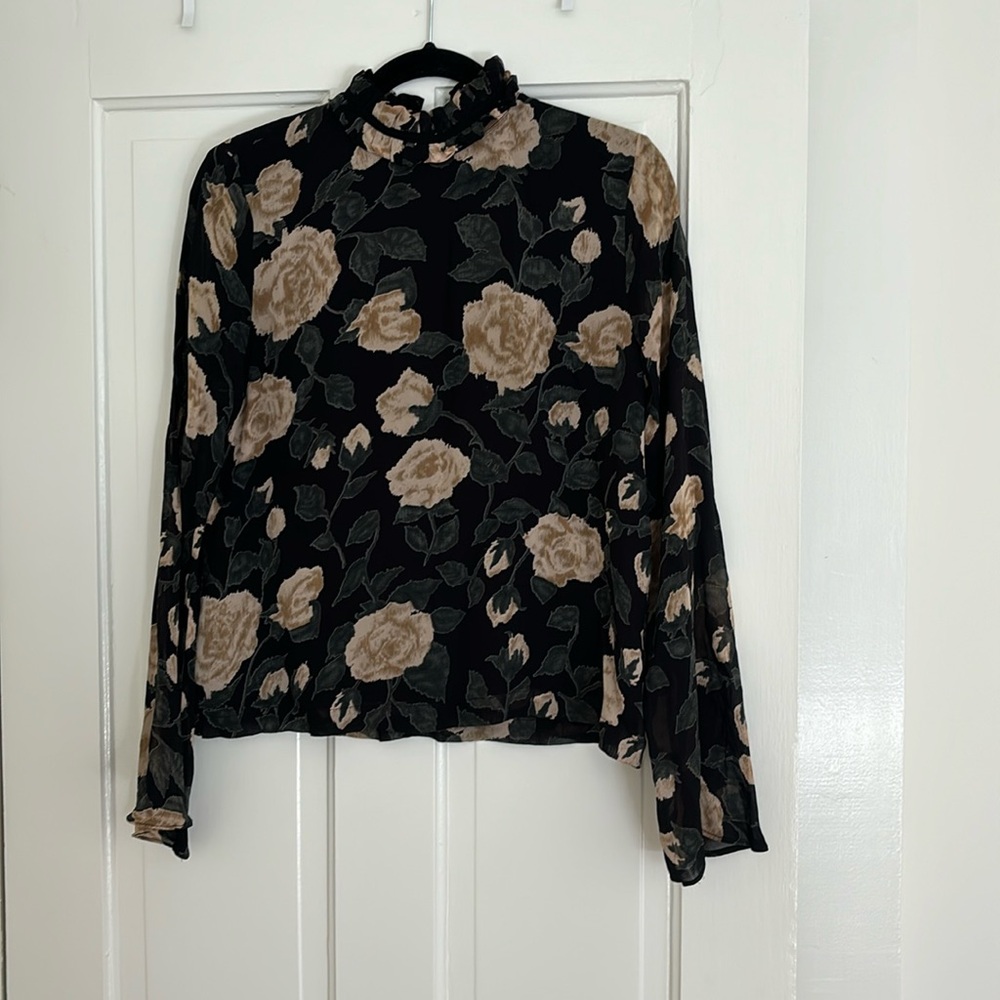 Ganni Rose Top S